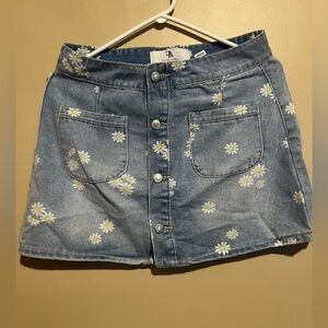 Flying Angel Floral Skirt